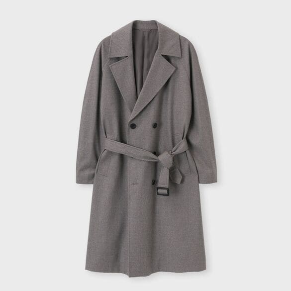 ウールフランネル コート / クルーズ