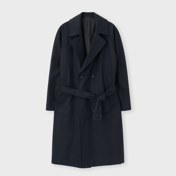 ウールフランネル コート / クルーズ