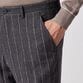 ウール チョークストライプ パンツ / ドウー