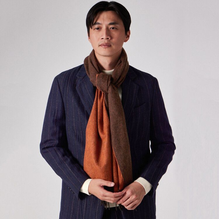 カシミヤ マフラー｜ランバンコレクション(メンズ)公式オンラインショップ