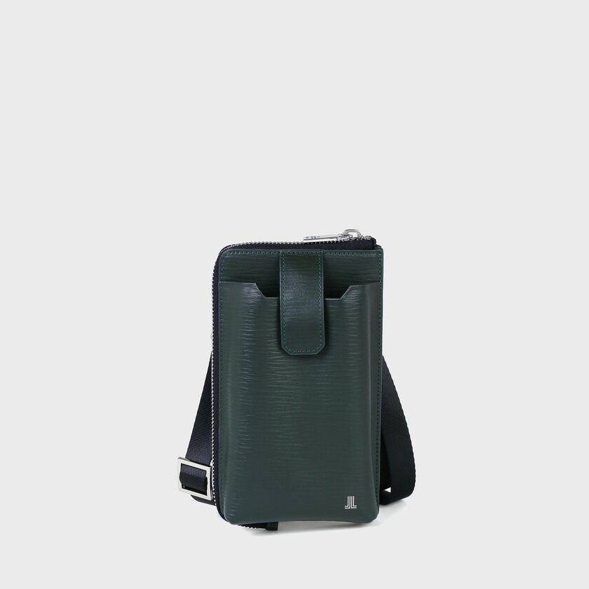 “RHEIN” EMBOSSED LEATHER MULTI CASE / エンボスレザー マルチケース