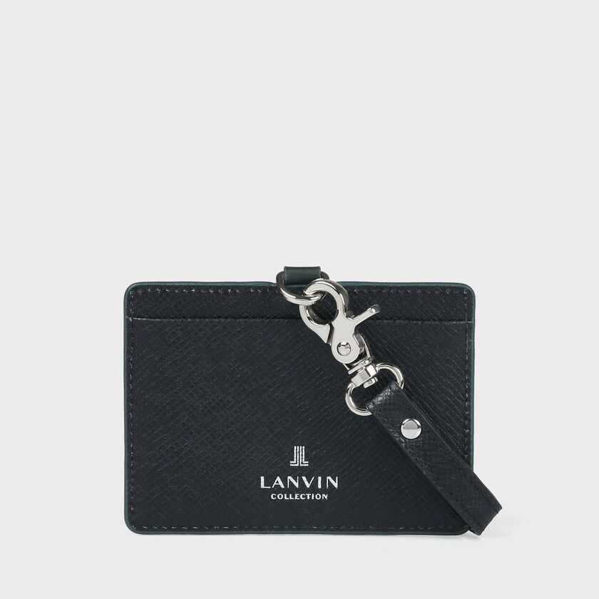 “RHEIN” EMBOSSED LEATHER ID CARD HOLDER / エンボスレザー IDカードホルダー