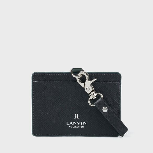 “RHEIN” EMBOSSED LEATHER ID CARD HOLDER / エンボスレザー IDカードホルダー