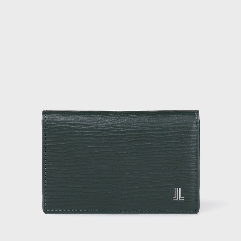 “RHEIN” EMBOSSED LEATHER CARD CASE / エンボスレザー カードケース