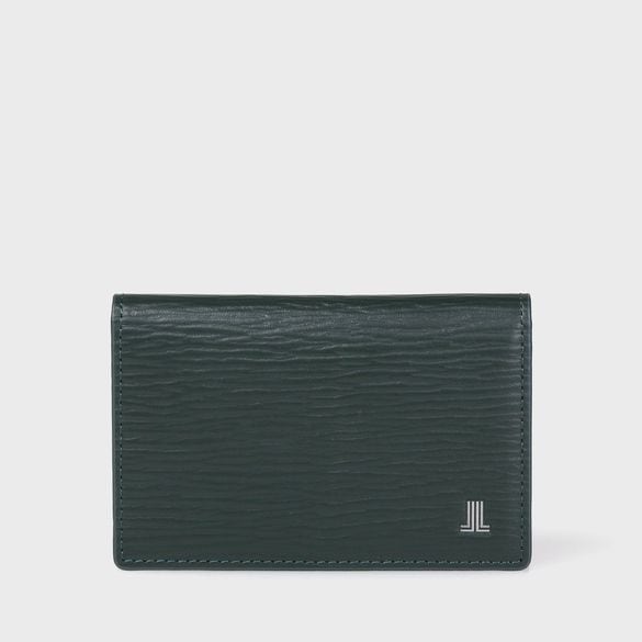 “RHEIN” EMBOSSED LEATHER CARD CASE / エンボスレザー カードケース