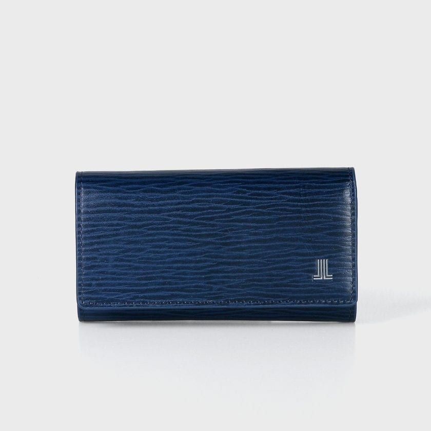 “RHEIN” EMBOSSED LEATHER KEY CASE / エンボスレザー キーケース