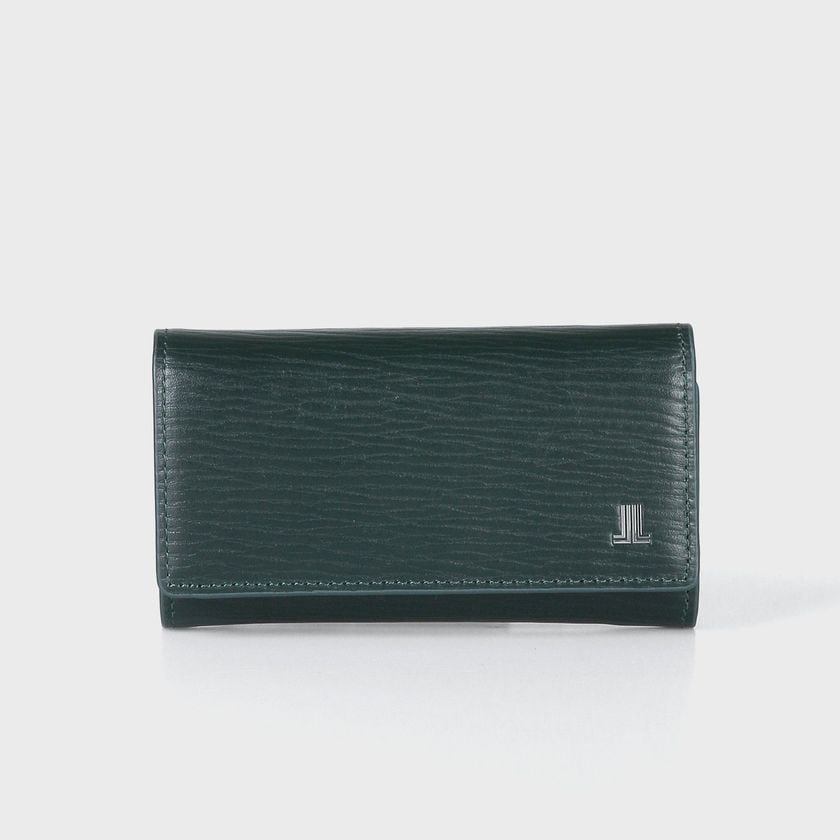 “RHEIN” EMBOSSED LEATHER KEY CASE / エンボスレザー キーケース