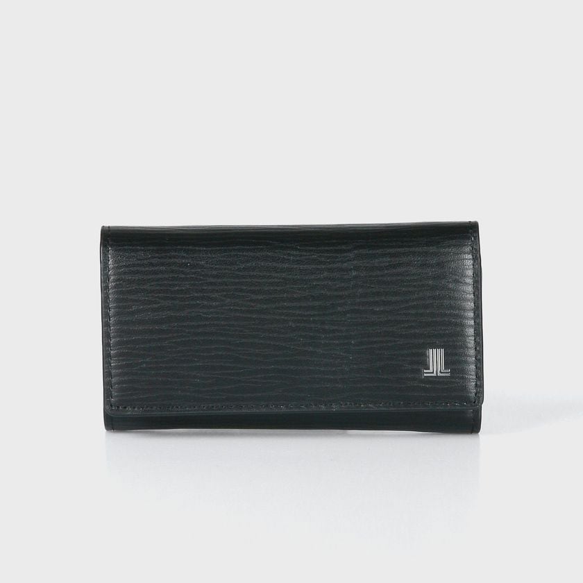 “RHEIN” EMBOSSED LEATHER KEY CASE / エンボスレザー キーケース