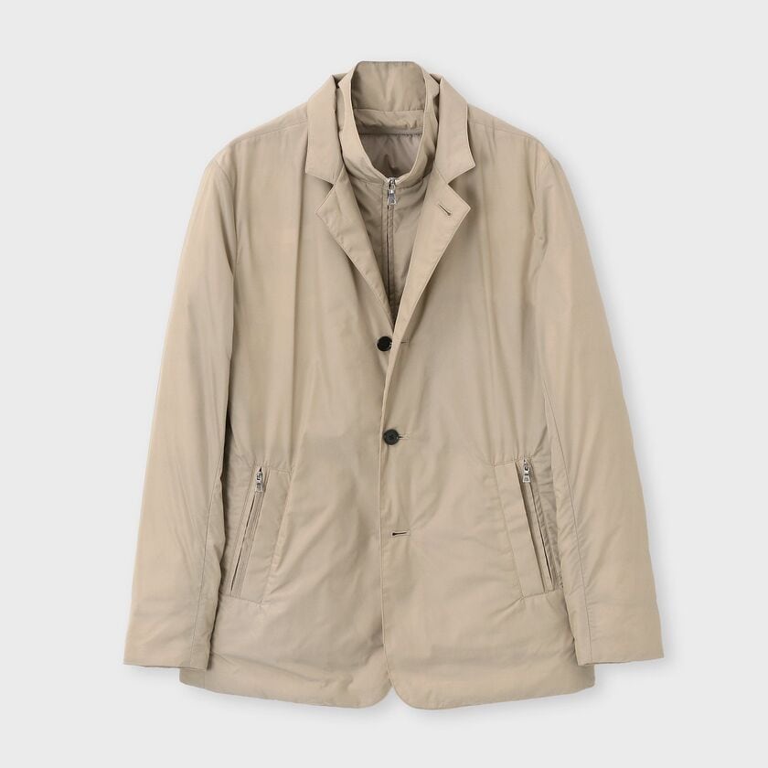 ナイロン・タフタ ダウンジャケット