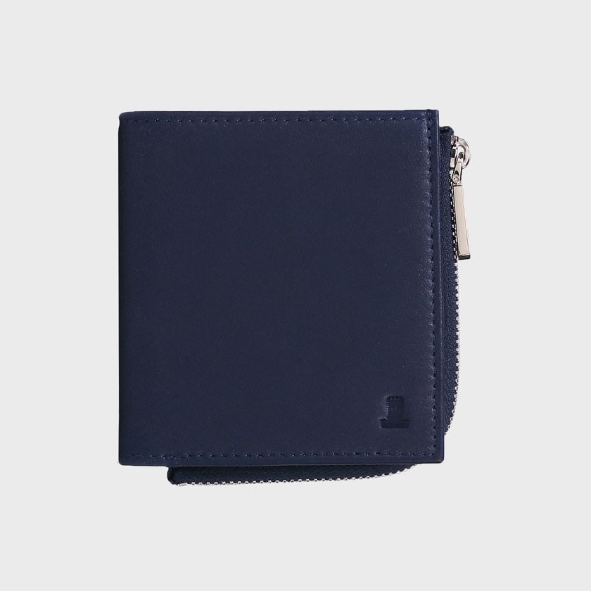 SHEEP LEATHER L-ZIP WALLET