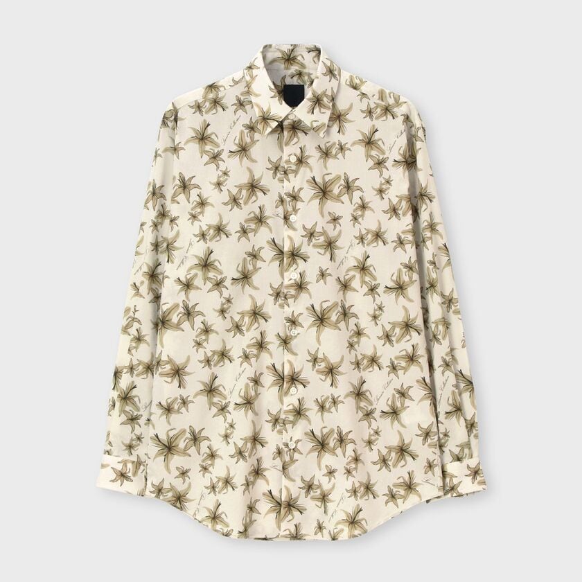 コットン セルロース 長袖シャツ / アン