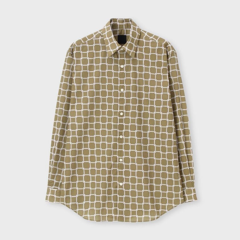 コットンローン 長袖シャツ.1/ アン