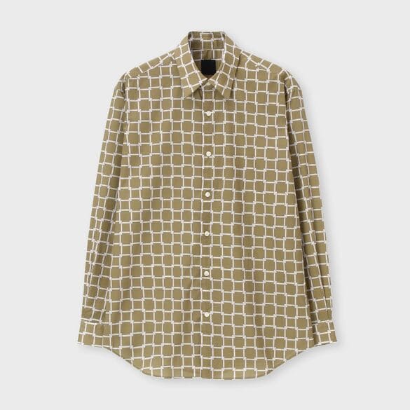 コットンローン 長袖シャツ.1/ アン