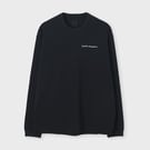 コットンシルケットスムース 長袖Tシャツ / フォン