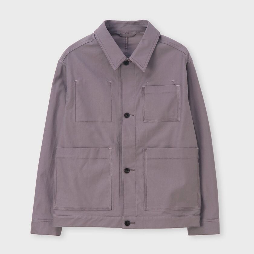 コットンストレッチ ブルゾン / アルバロン