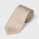 シルク ジオメトリック ドット タイ