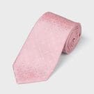 シルク ジオメトリック ドット タイ