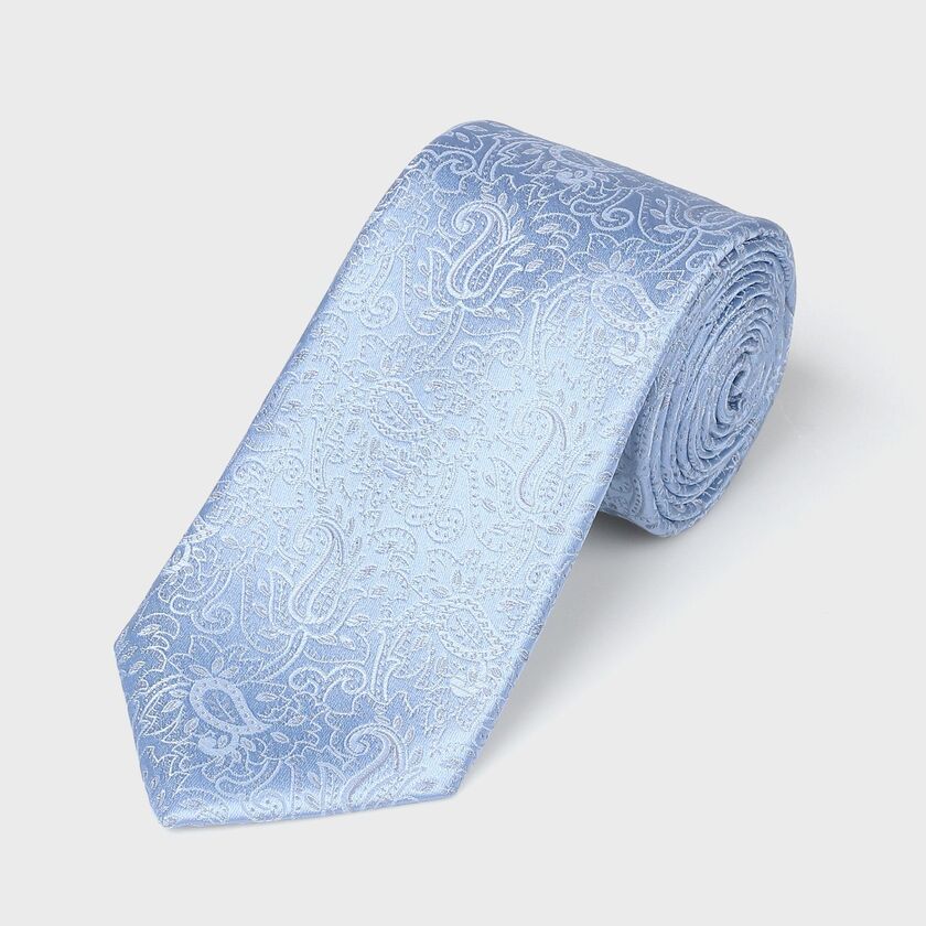 シルク ペイズリー タイ