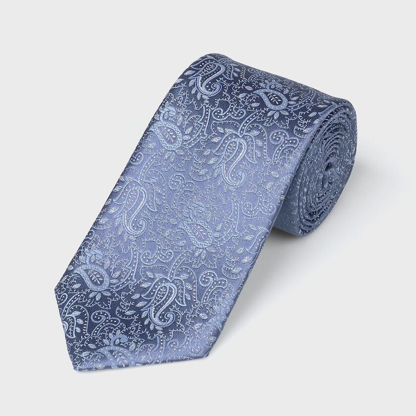 シルク ペイズリー タイ