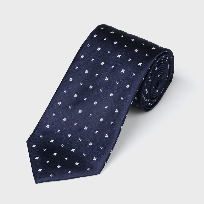 シルク ジオメトリック タイ.2