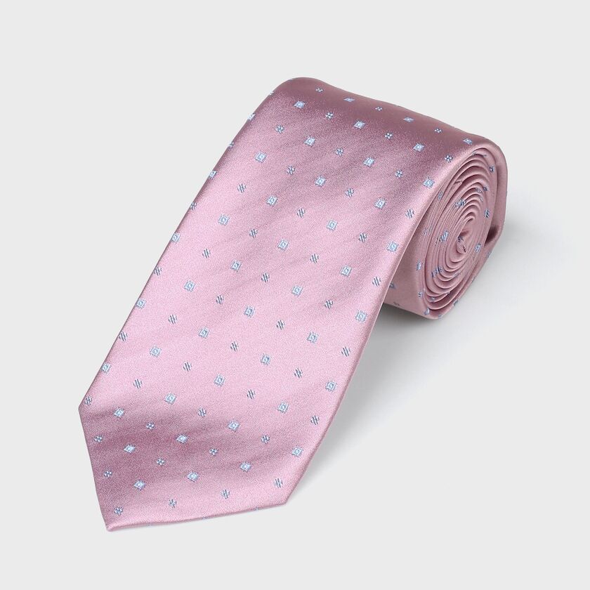 シルク ジオメトリック タイ.2