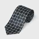 シルク ジオメトリック タイ.1