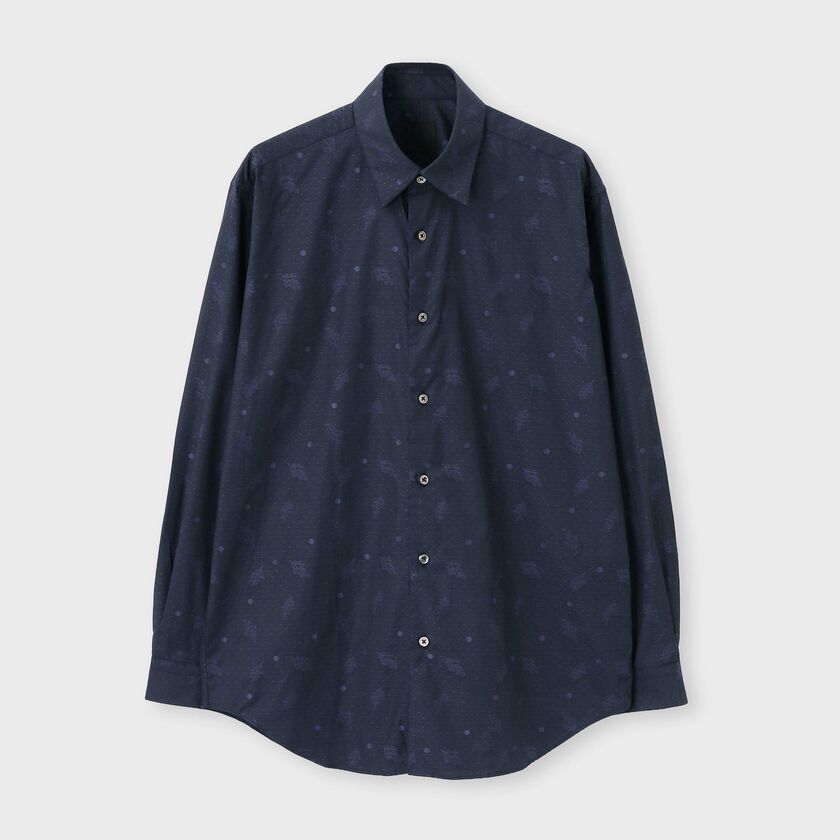 コットン ジャカード シャツ / アン