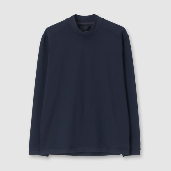 ROYAL PIQUE  MOCK NECK T-SHIRT
