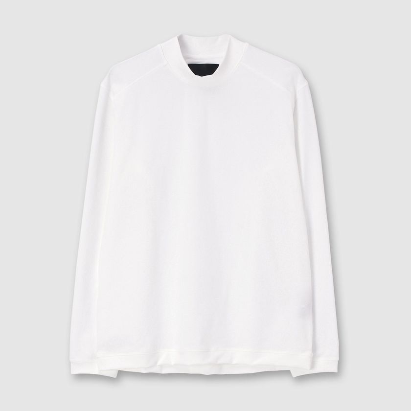 ROYAL PIQUE  MOCK NECK T-SHIRT