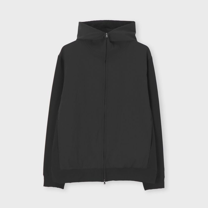 BACK FLEECE ZIP UP  HOODIE