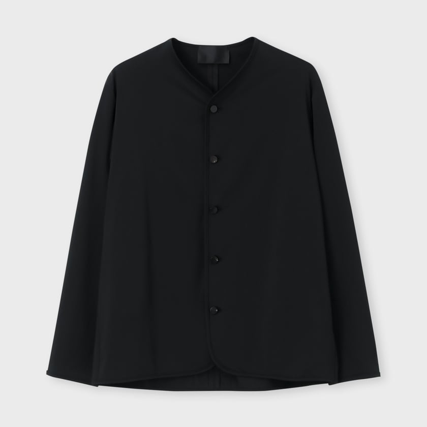 NO COLLAR LES HALLES JACKET [ノーカラー レアールジャケット]