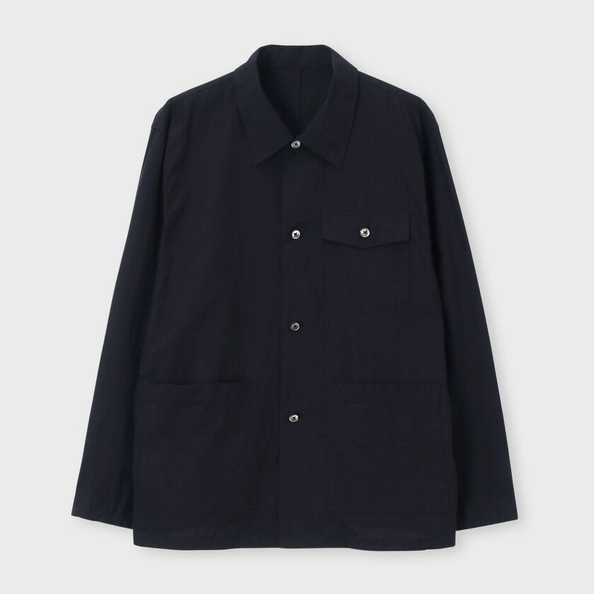 コットン シャンブレー シャツジャケット / シャラント
