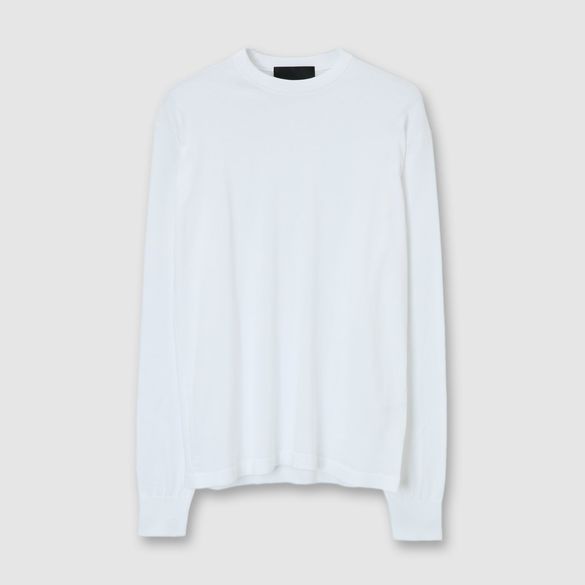 GIZA COTTON CREW NECK SWEATER
