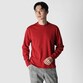 GIZA COTTON CREW NECK SWEATER