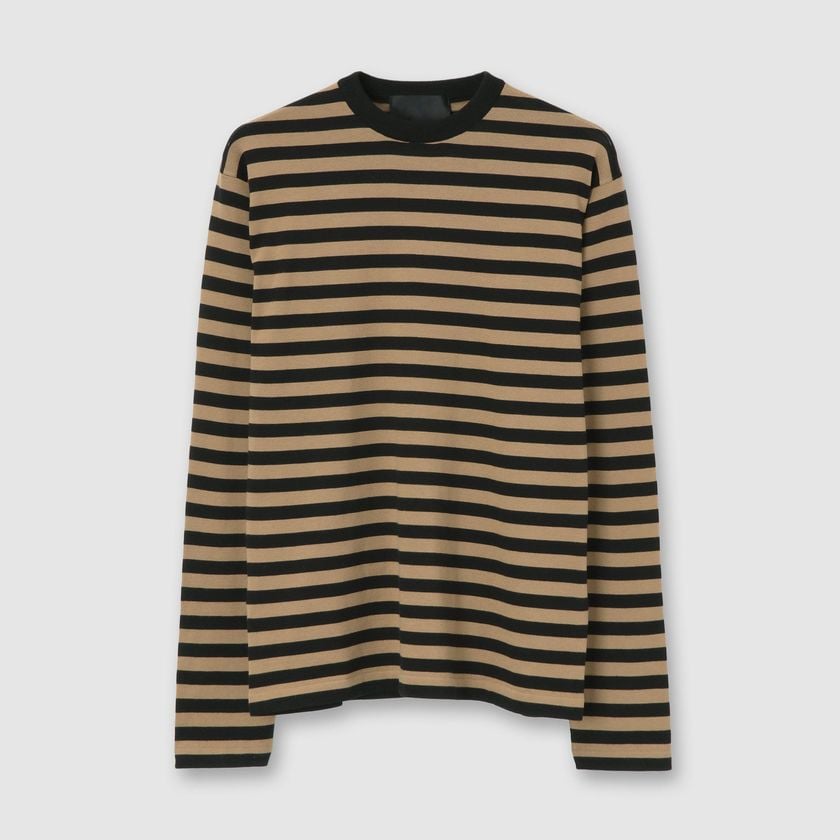 FRENCH STRIPE CREW NECK SWEATER