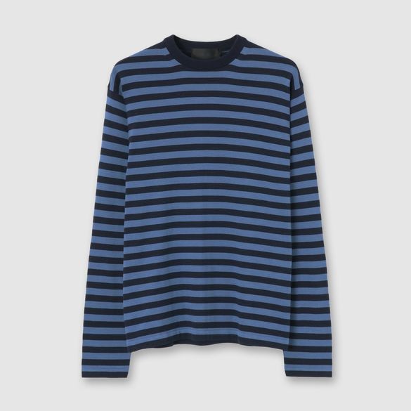 FRENCH STRIPE CREW NECK SWEATER