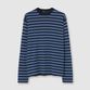 FRENCH STRIPE CREW NECK SWEATER
