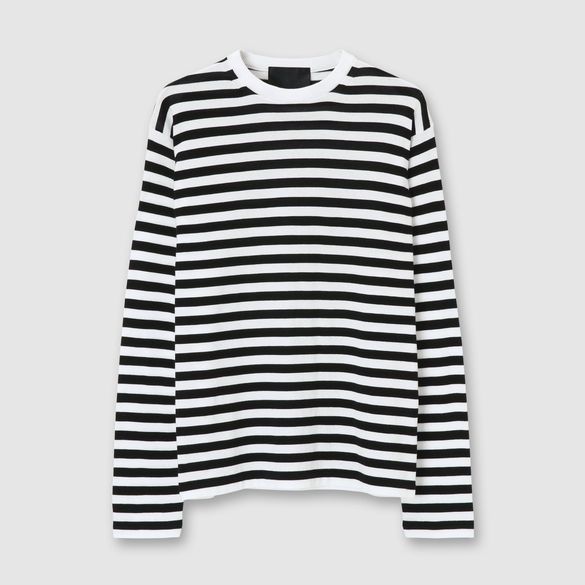 FRENCH STRIPE CREW NECK SWEATER