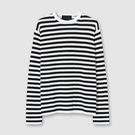 FRENCH STRIPE CREW NECK SWEATER