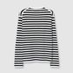FRENCH STRIPE CREW NECK SWEATER