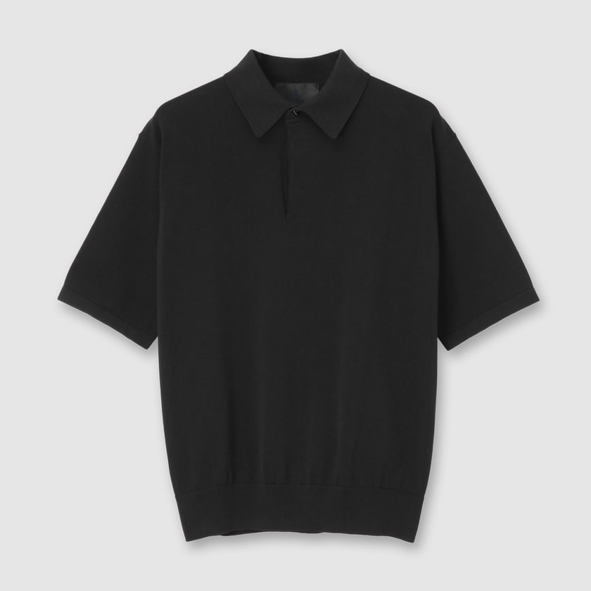 SOMERSET FLY FRONT POLO KNIT [サマセット ポロニット]