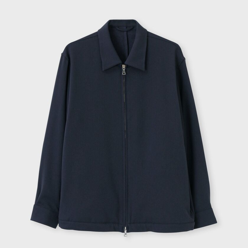 ポリエステル 2WAYストレッチ ジップジャケット