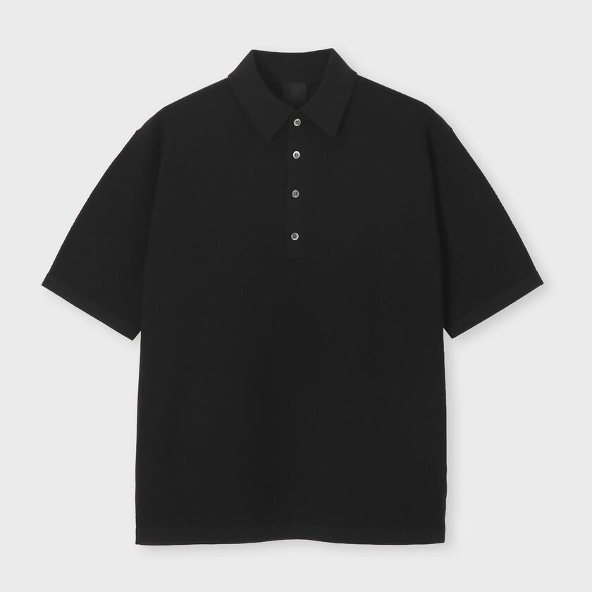 コットン ニットポロシャツ / スコレット