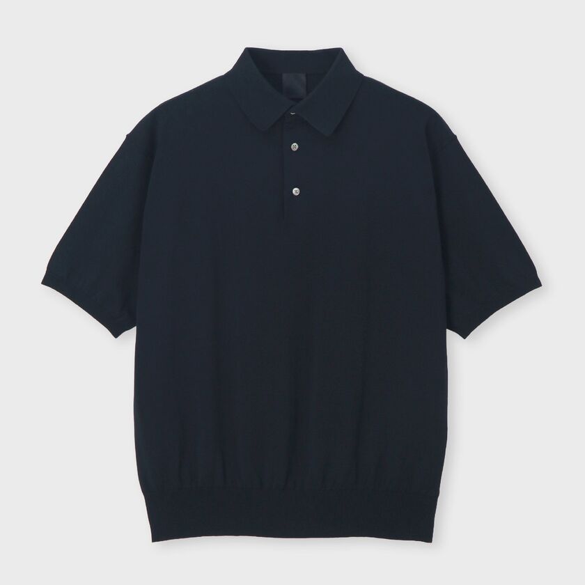 コットン ニットポロシャツ / ペクレ