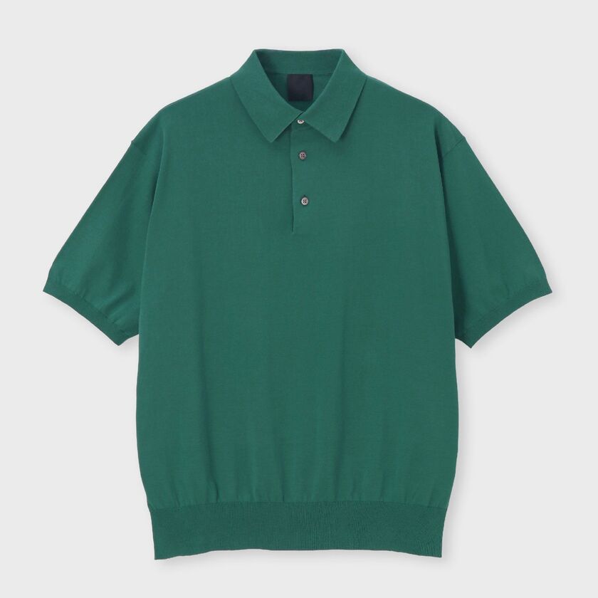 コットン ニットポロシャツ / ペクレ