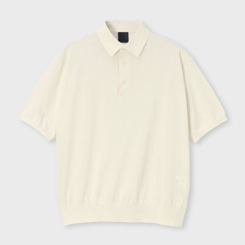 コットン ニットポロシャツ / ペクレ