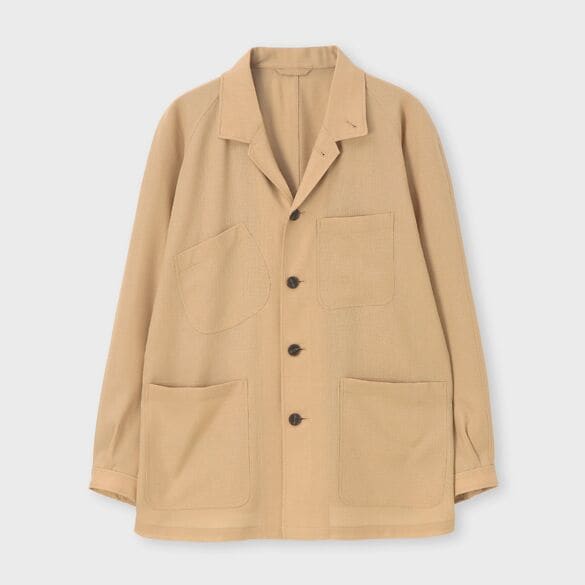 ウール ポリエステル ブルゾン / オート