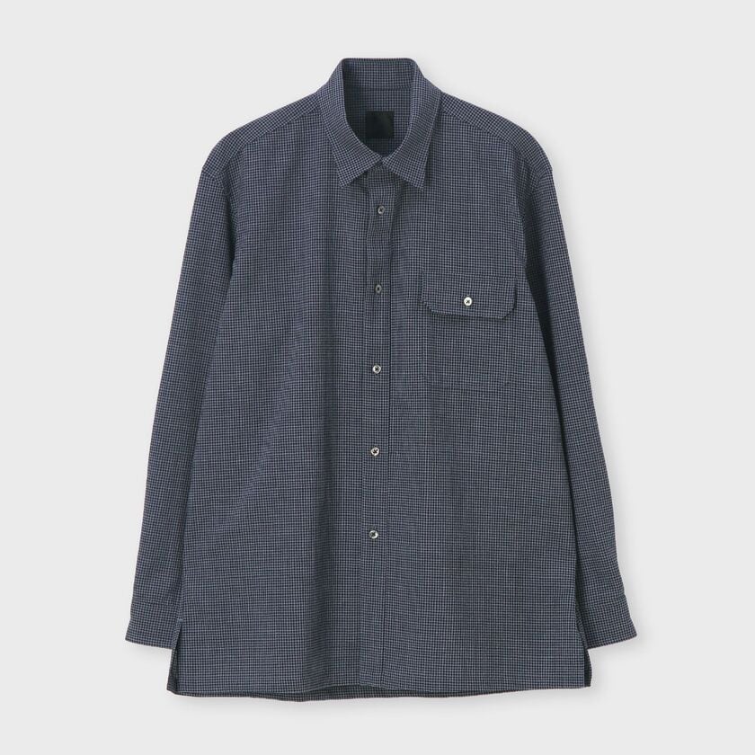 ウール ラミー シャツブルゾン / ガロンヌ