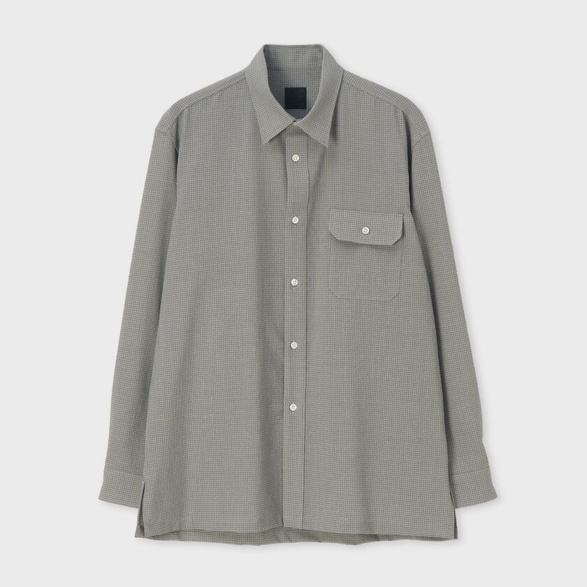 ウール ラミー シャツブルゾン / ガロンヌ
