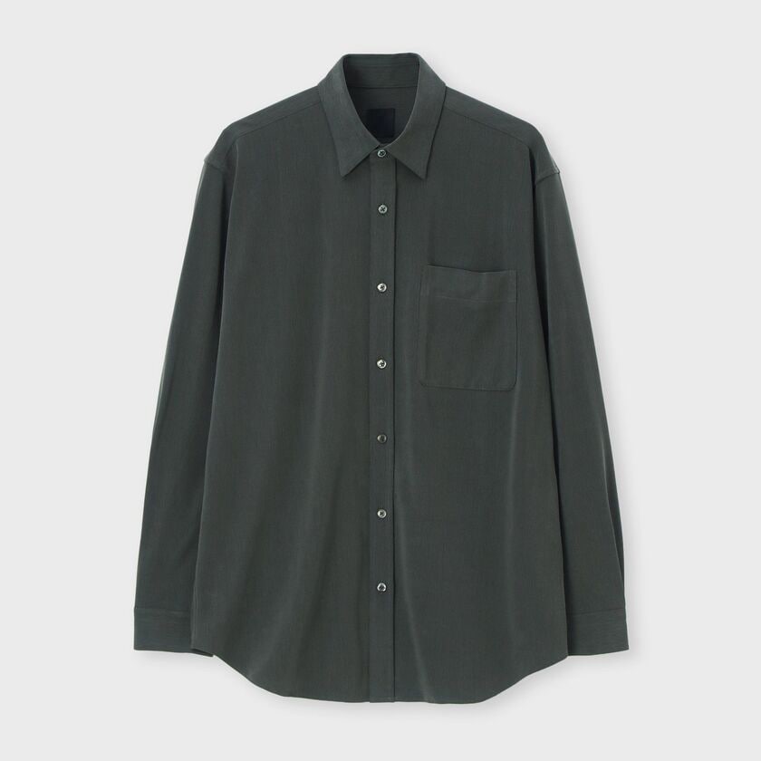 タイプライター 長袖シャツ / アン